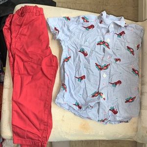 Dinosaur outfit